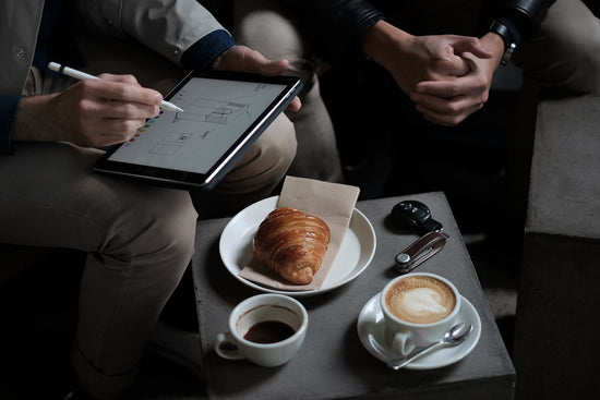 A discussion about coffee.