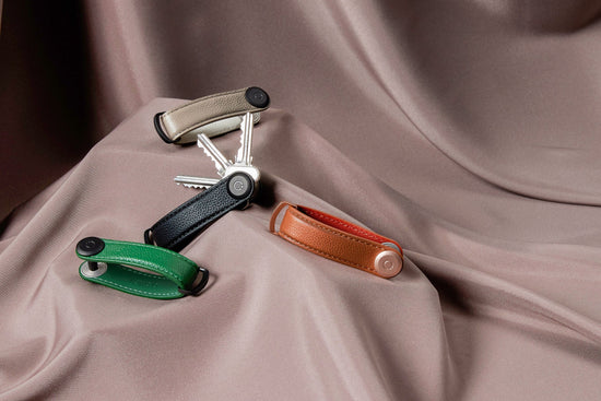Pebble to the Leather! Orbitkey introduces new Key Organiser Material