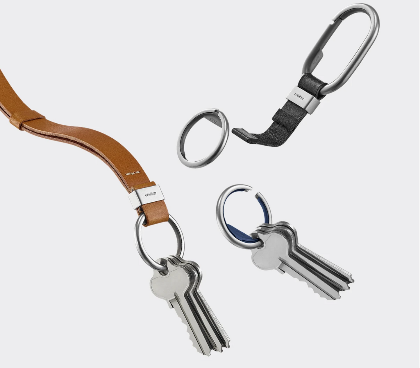 Orbitkey unveils the reinvented Keyring, Clip and Strap.