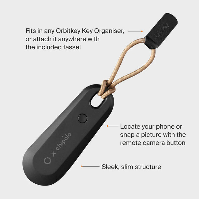 Orbitkey x Chipolo Bluetooth Tracker v2