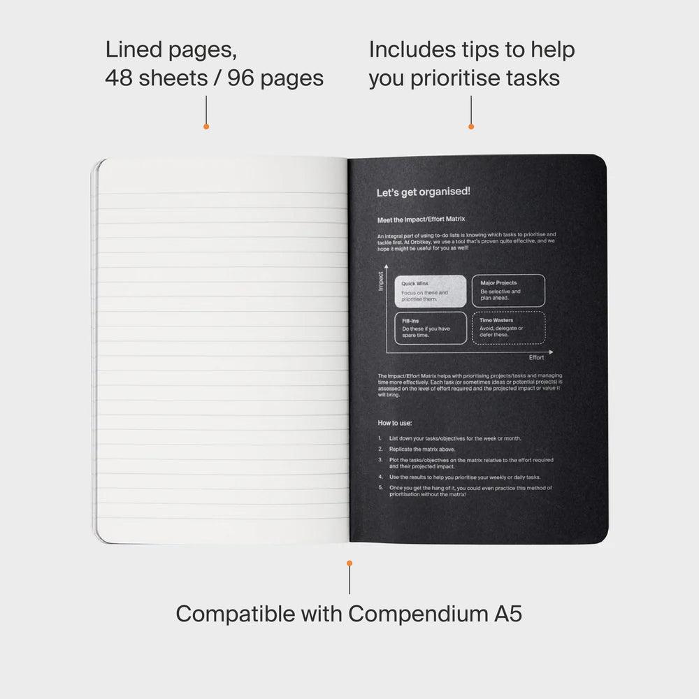 Notebook A5 - 3 Pack